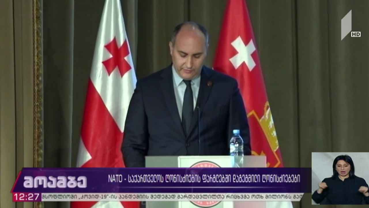 ნატო-საქართველოს თანამშრომლობის ფარგლებში დაგეგმილი ღონისძიებები