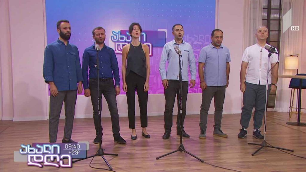 ცოცხალი მუსიკა – ანსამბლი „ჯორჯიან სიქს “
