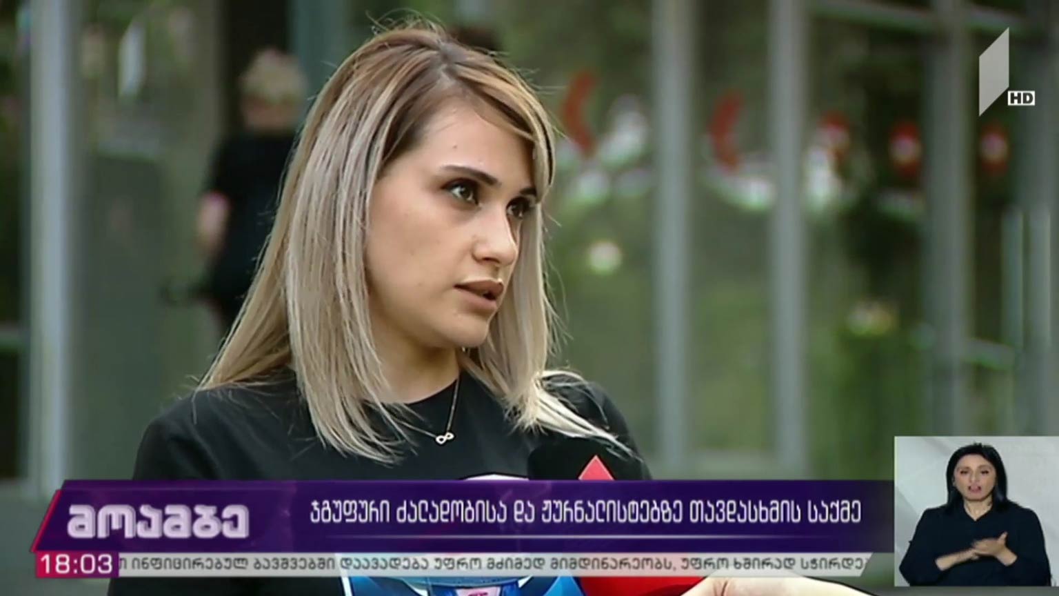 ჯგუფური ძალადობისა და ჟურნალისტებზე თავდასხმის საქმე  