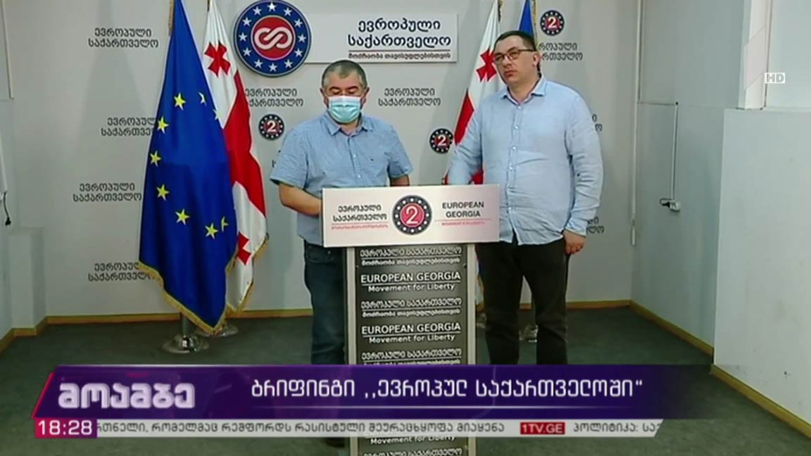 ბრიფინგი „ევროპულ საქართველოში“