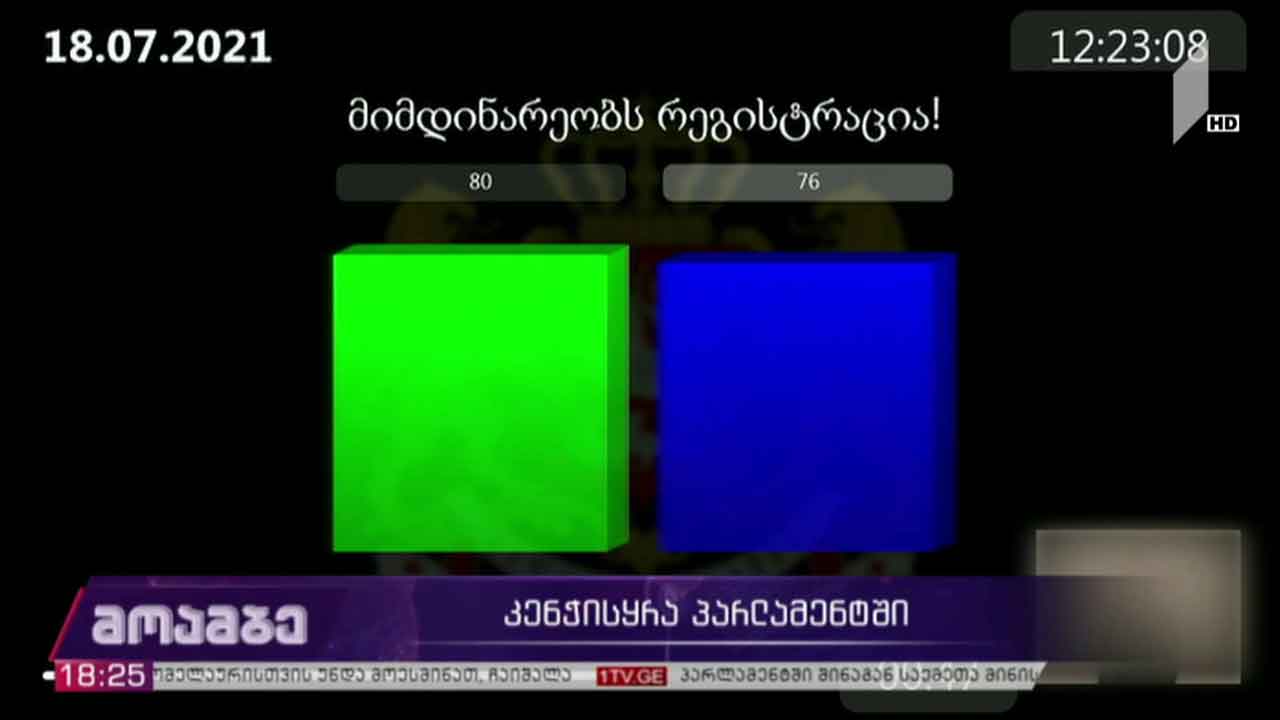 კენჭისყრა პარლამენტში
