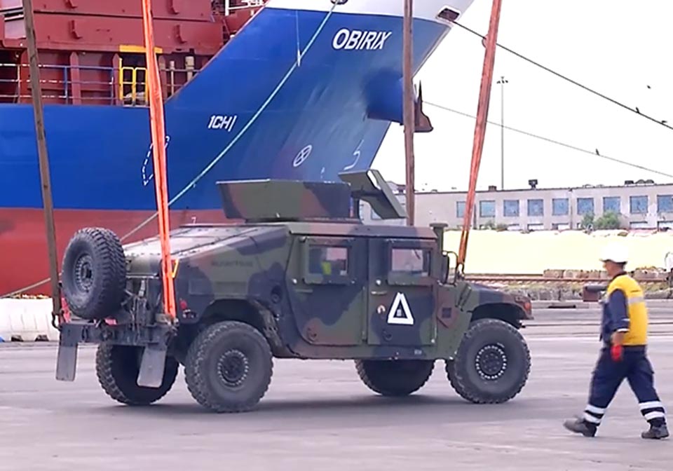 Минобороны Грузии публикует заявление о перемещении техники, участвующей в многонациональных военных учениях «Agile Spirit 2021»