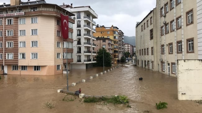 რიზეს და ართვინის რაიონებში წყალდიდობის გამო სოფლები გარესამყაროსაა მოწყვეტილი