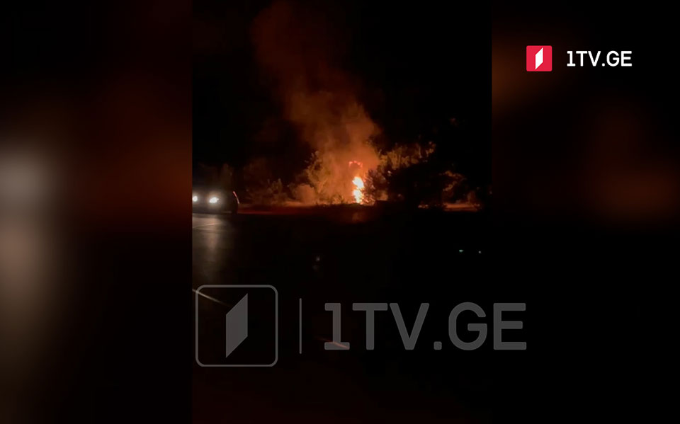 სოფელ უჯარმის შესასვლელთან ავტოსაგზაო შემთხვევა მოხდა [ვოდეო]