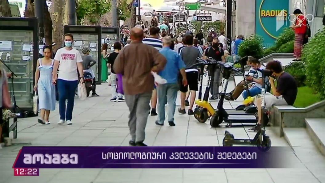 სოციოლოგიური კვლევის შედეგები