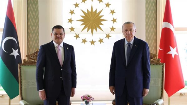 თურქეთის პრეზიდენტი ლიბიის დროებით პრემიერ-მინისტრს შეხვდა