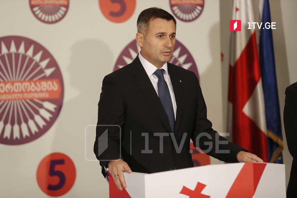 Davit Kirkitadze – Seçkilər nə qədər tez keçirilsə və Gürcü Arzusu müxalifətə göndərsək , vətəndaşları narahat edən bütün problemləri bir o qədər tez həll edəcəyik