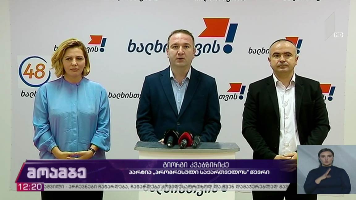 ანა დოლიძის განცხადება
