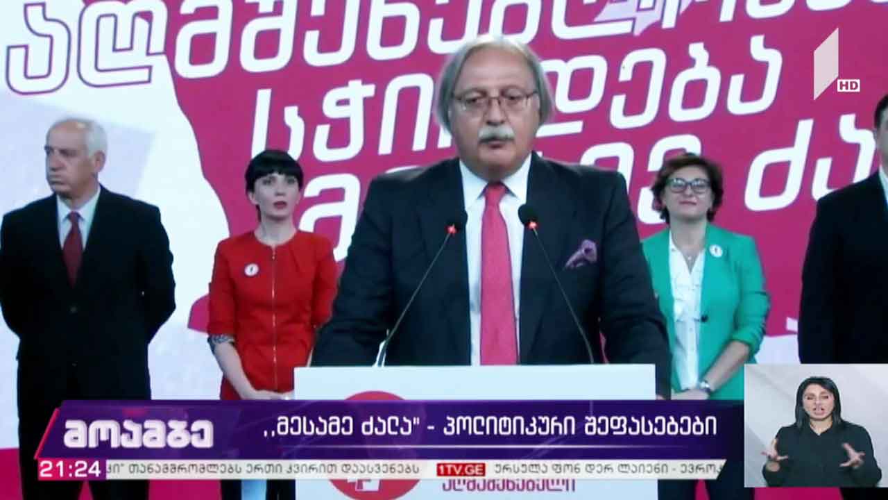 „მესამე ძალა“ - პოლიტიკური შეფასებები