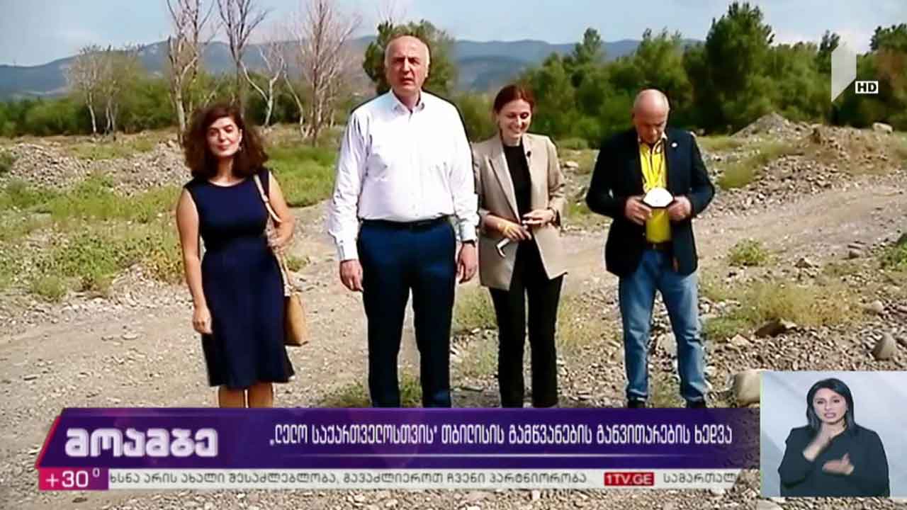 „ლელო საქართველოსთვის“ თბილისის გამწვანების განვითარების ხედვა