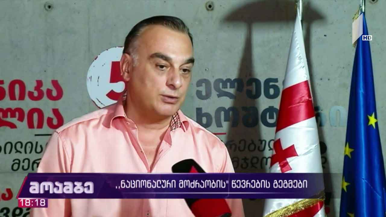 „ნაციონალური მოძრაობის“ წევრთა გეგმები