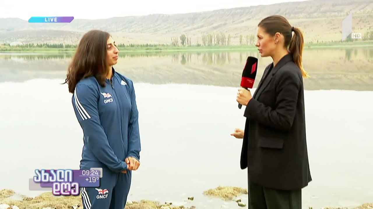 მარიამ ქერდიკაშვილი - ვერცხლის მედალოსანი ნიჩბოსნობაში