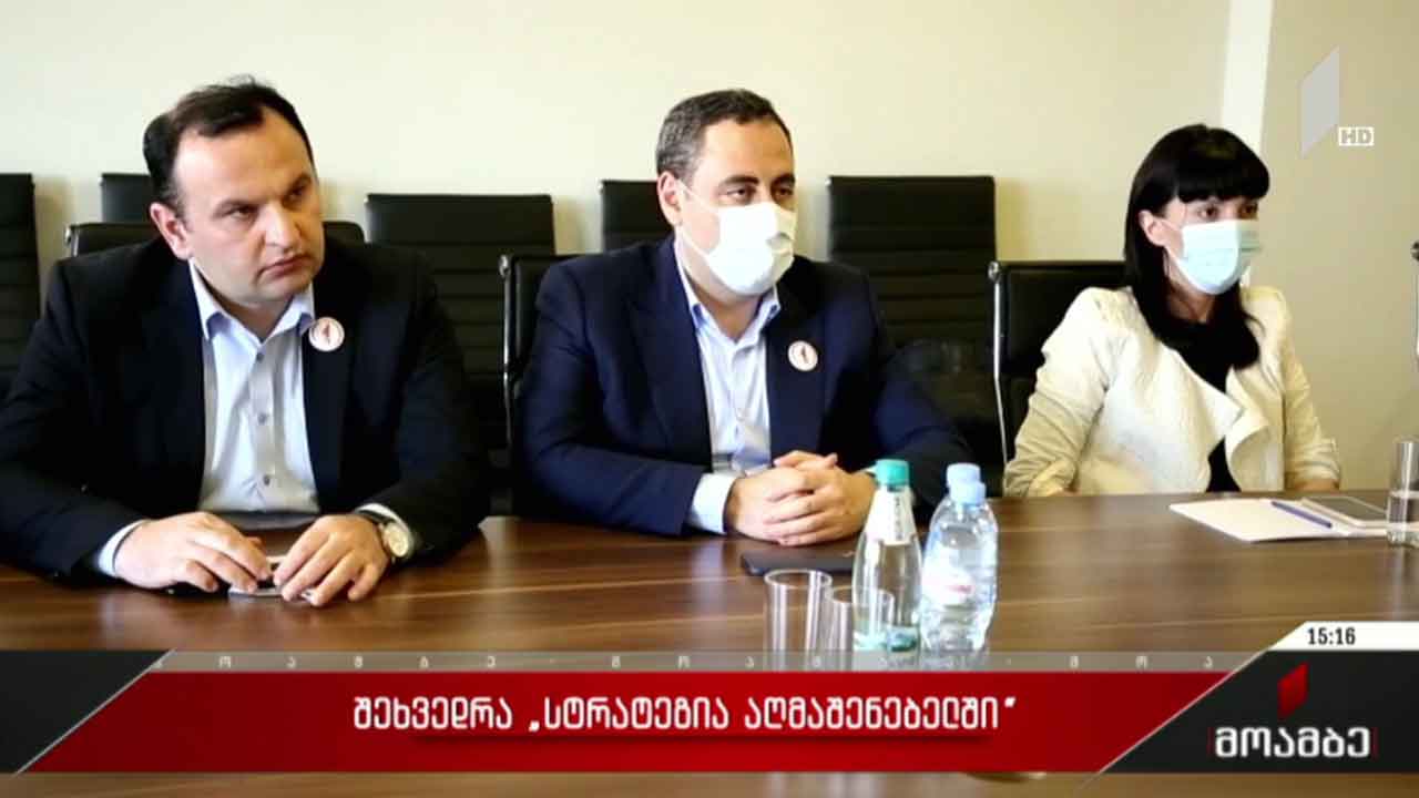 „მესამე ძალა - სტრატეგია აღმაშენებელი“ შეხვედრებს აგრძელებს
