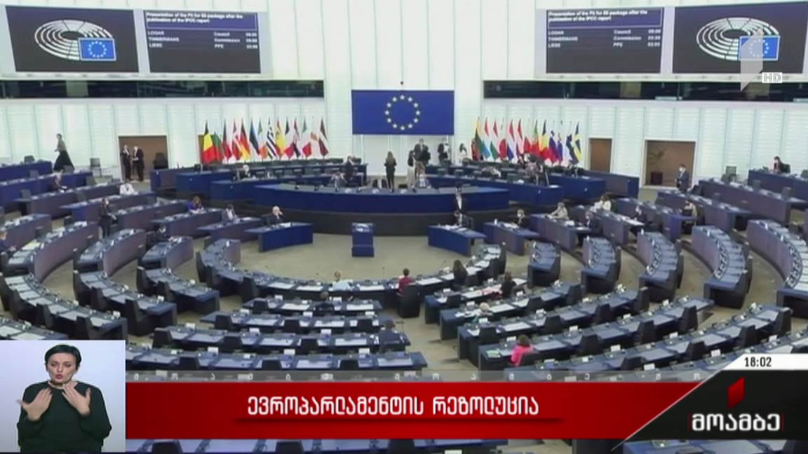 ევროპარლამენტის რეზოლუცია და დავით ზალკალიანის განცხადება 