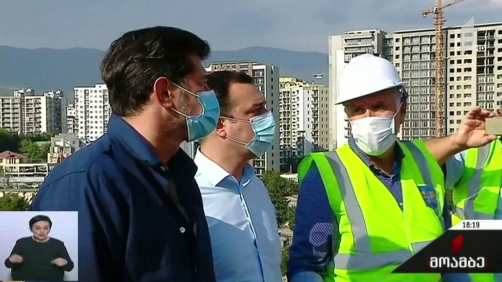 კახი კალაძე დამეწყრილ უბანზე