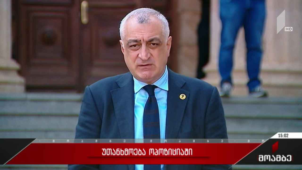 უთანხმოება ოპოზიციაში