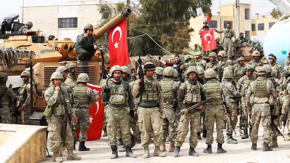 თურქეთმა სირიაში დამატებით რამდენიმე ათასი სამხედრო მოსამსახურე გაგზავნა