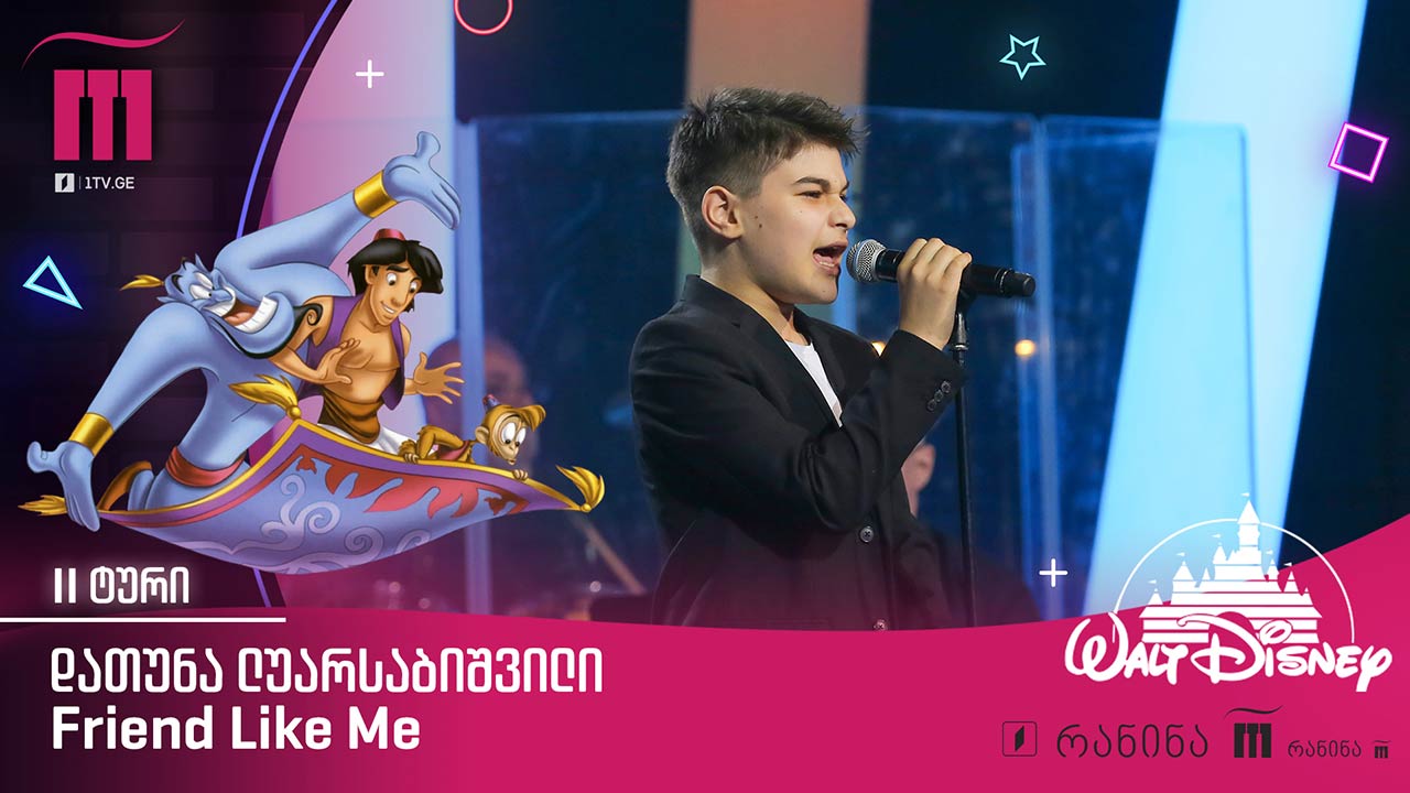 #რანინა დათუნა ლუარსაბიშვილი / Datuna Luarsabishvili – Friend Like Me