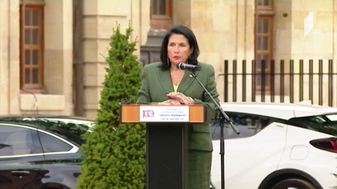 სალომე ზურაბიშვილის გზავნილები და გამოხმაურება