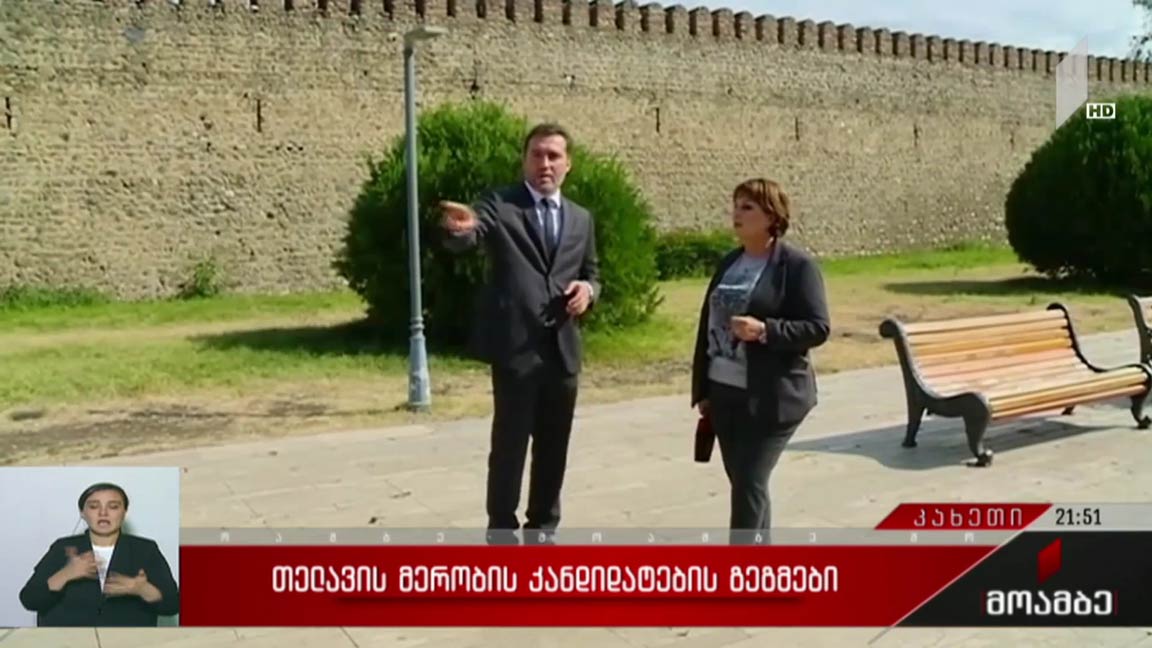 თელავის მერობის კანდიდატების გეგმები 