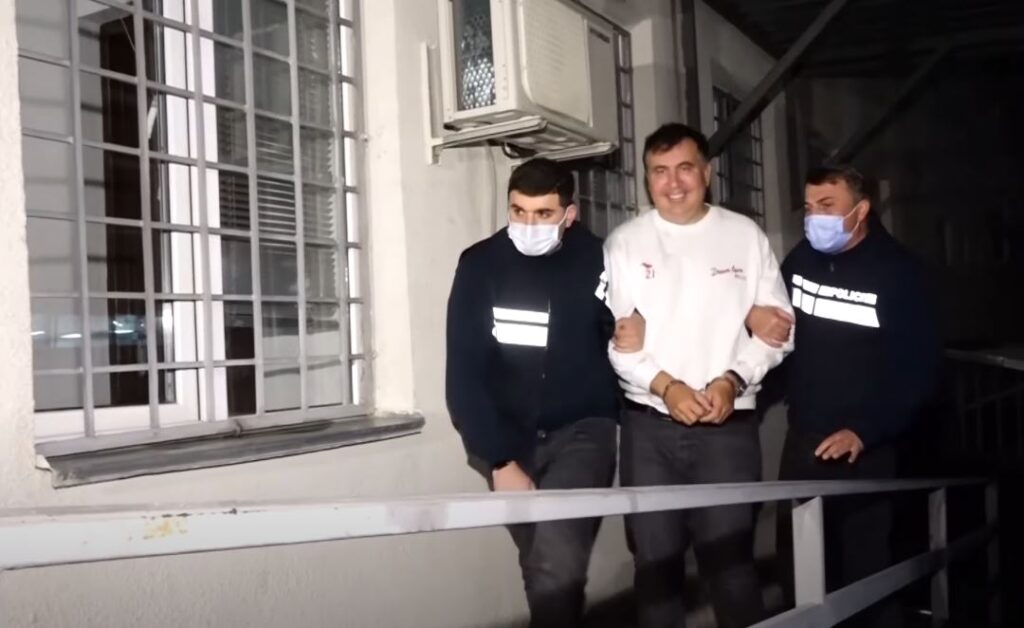 მიხეილ სააკაშვილი - ჩემი თავისუფლება და, რაც ათასჯერ უფრო მნიშვნელოვანია, საქართველოს თავისუფლება მთლიანად დამოკიდებულია თქვენს ბრძოლისუნარიანობაზე