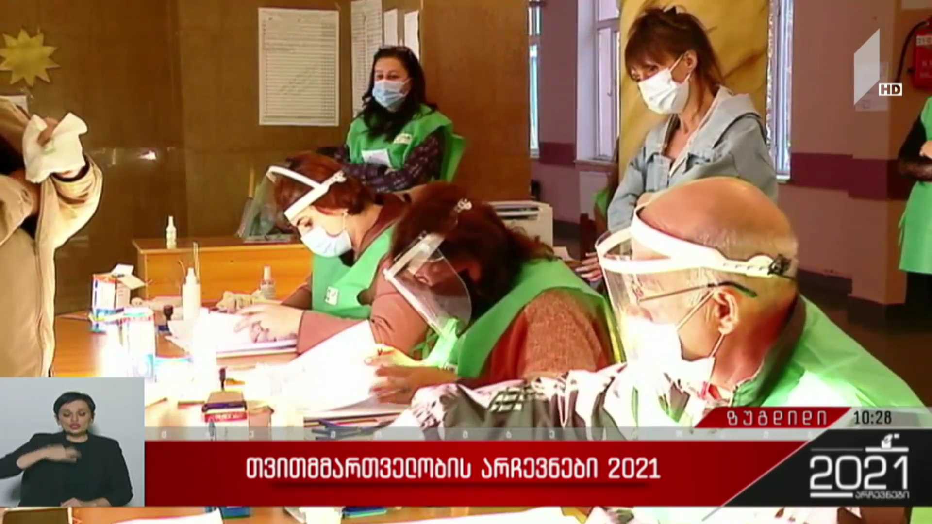 თვითმმართველობის არჩევნები 2021 - ვითარება ზუგდიდში