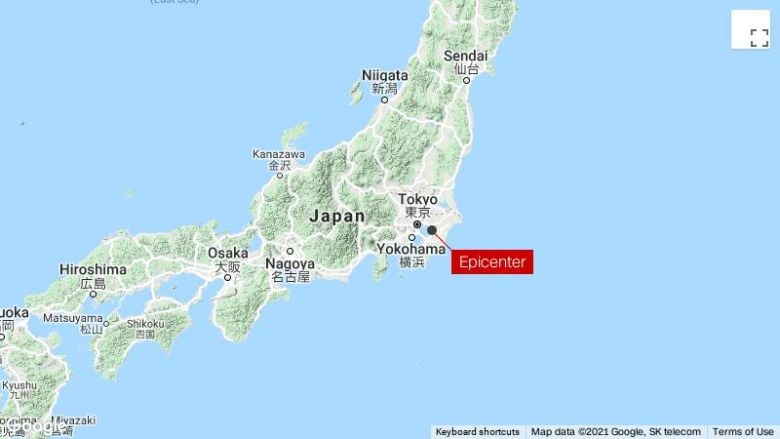 იაპონიაში ძლიერი მიწისძვრა მოხდა 