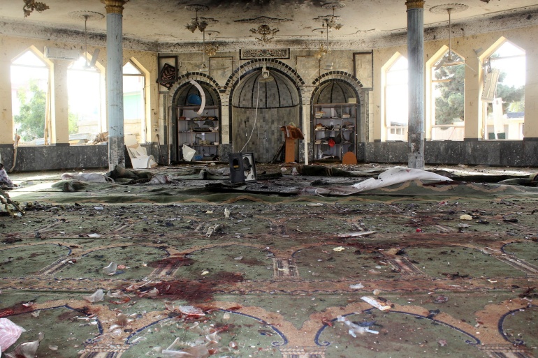ავღანეთის პროვინცია კუნდუზში, შიიტურ მეჩეთში აფეთქებაზე პასუხისმგებლობა „ისლამურმა სახელმწიფომ“ აიღო