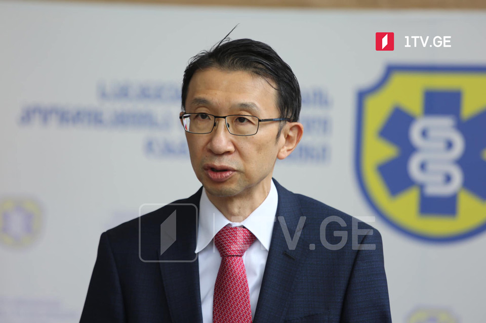 Gürcüstanda Yaponiyanın səfiri Batumidə baş verən faciə ilə bağlı başsağlığı məktubunu yayır