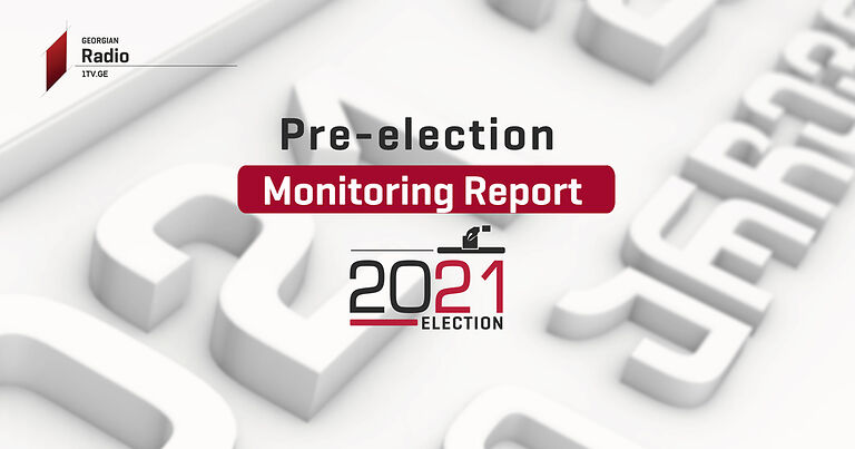 Georgian Radio Pre-Election Monitoring Report (August 13 – October 1)