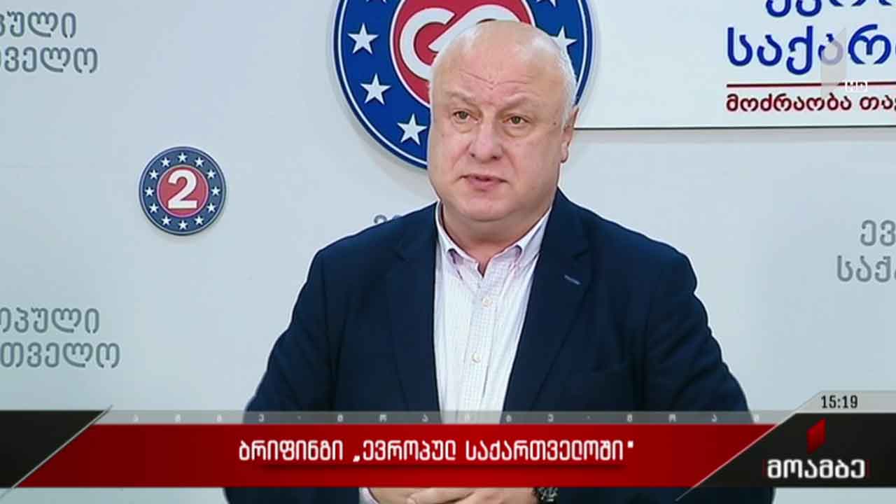 ბრიფინგი „ევროპულ საქართველოში“