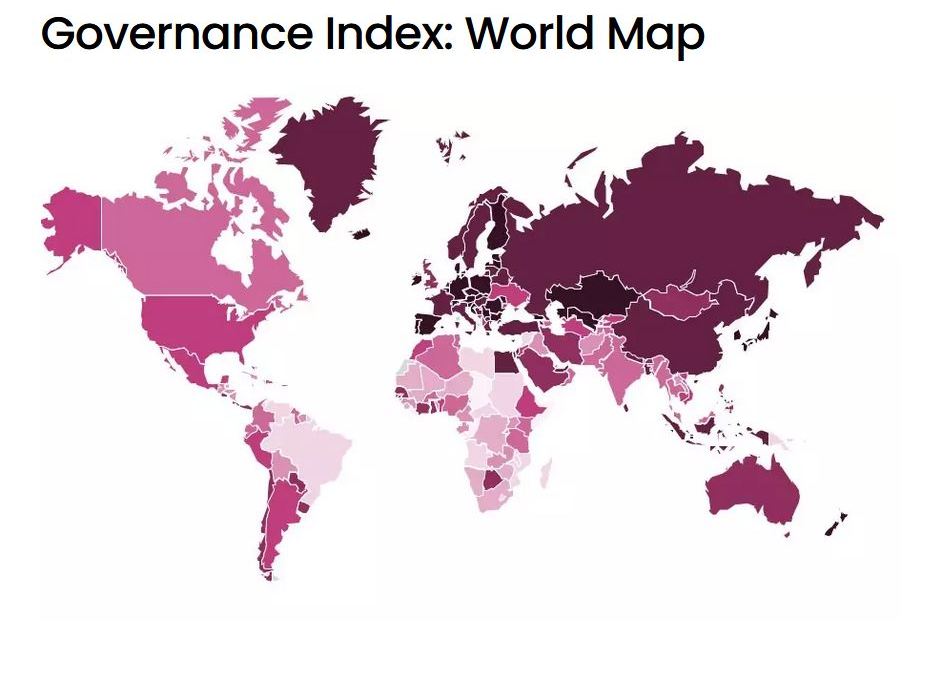 მთავრობის ეფექტიანობის გლობალური ინდექსის მიხედვით, საქართველო მსოფლიო ბანკის წევრ 20 საუკეთესო ქვეყანას შორისაა