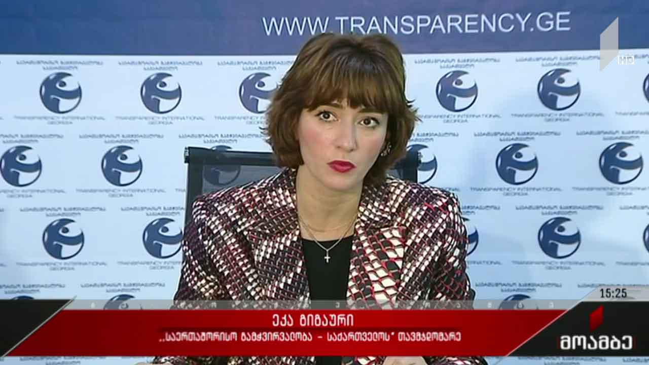 „საერთაშორისო გამჭვირვალობა -  საქართველოს“ კვლევა