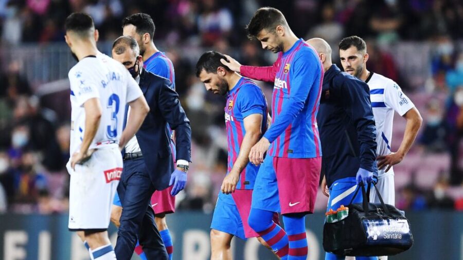 „ბარსელონამ“ აგუერო სამი თვით დაკარგა #1TVSPORT