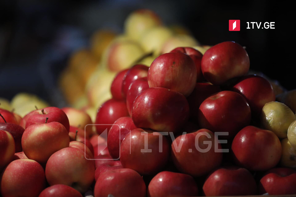 სოფლის მეურნეობის სამინისტროს ინფორმაციით, ბოლო ოთხ თვეში ქვეყნიდან 2,780 ტონა ვაშლია ექსპორტირებული