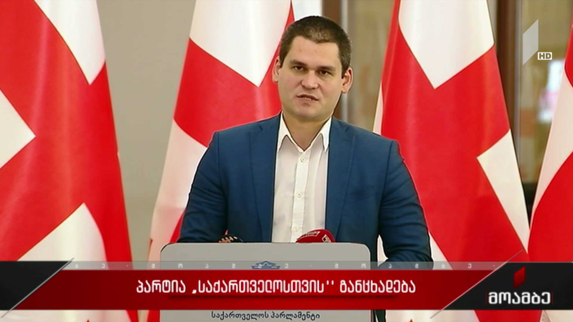 პარტია „საქართველოსთვის“ განცხადება