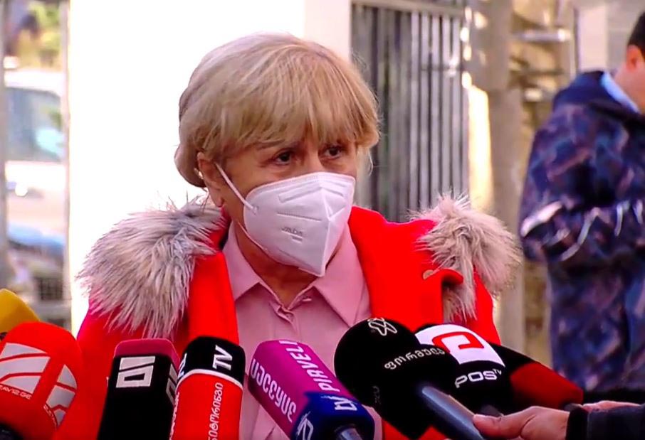 Sociaty should demand Saakashvili's release, ex-president's mother says