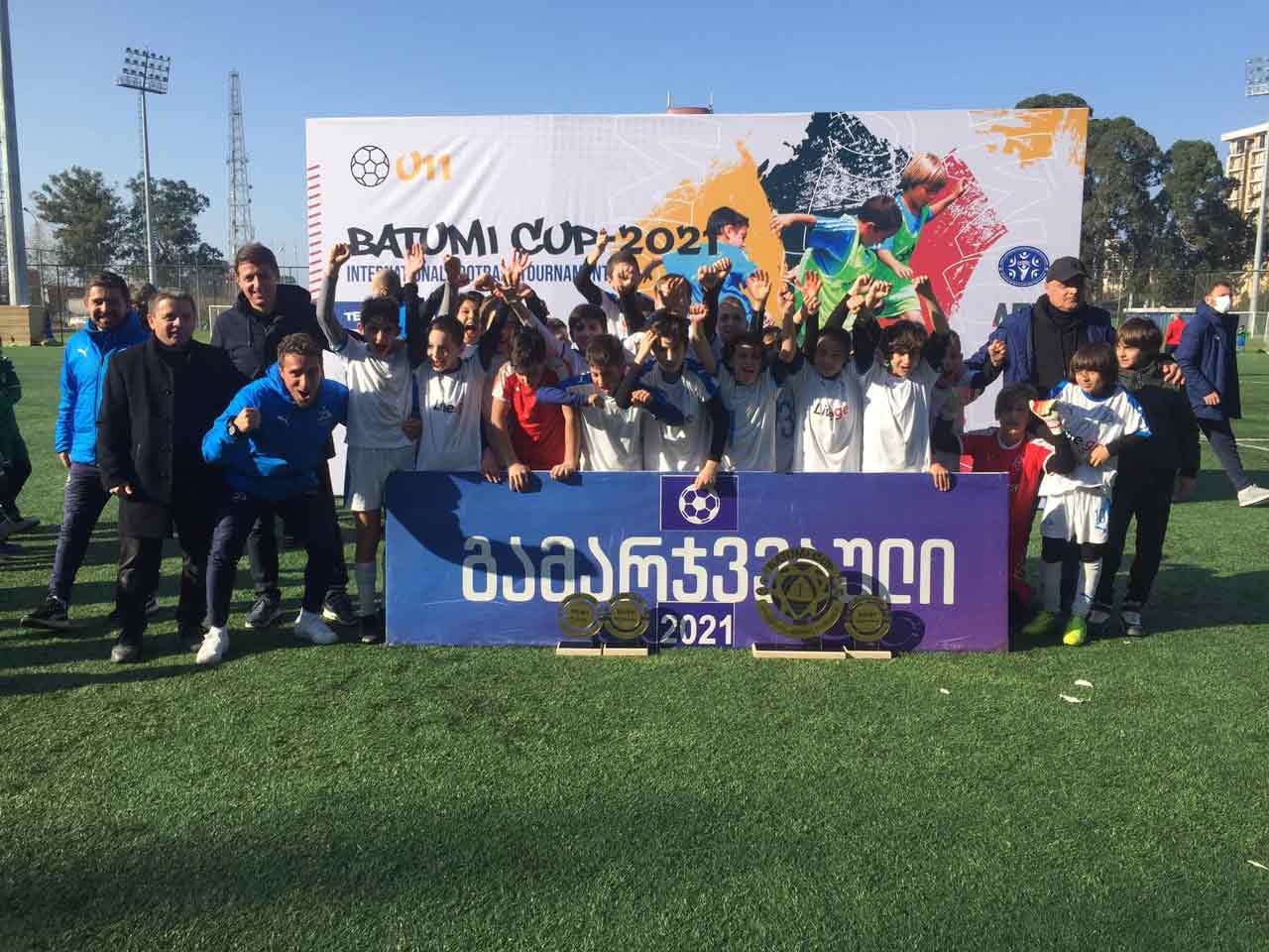 ბათუმის საერთშორისო ტურნირის გამარჯვებული „დინამო თბილისია“ #1TVSPORT