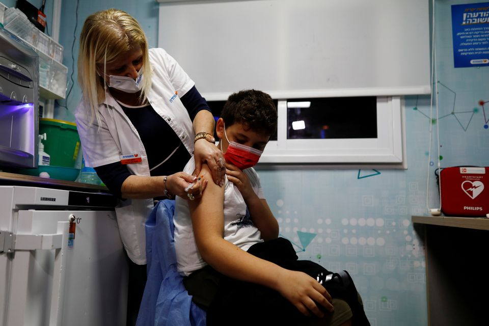ისრაელში ხუთიდან 11 წლამდე ასაკის ბავშვების კორონავირუსზე ვაქცინაცია დაიწყო