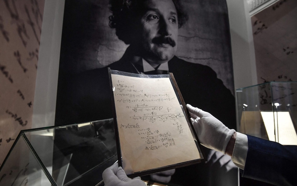 აინშტაინის მიერ შესრულებული ფარდობითობის თეორიის ხელნაწერები აუქციონზე რეკორდულ ფასად გაიყიდა — #1tvმეცნიერება