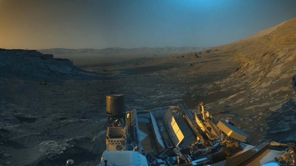 მავალმა Curiosity-მ მარსის ლანდშაფტის ახალი, საუცხოო ფოტო გამოგზავნა — #1tvმეცნიერება