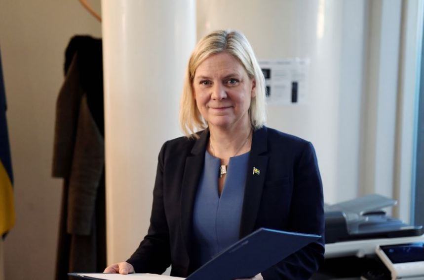 შვედეთის პარლამენტმა პრემიერ-მინისტრის თანამდებობაზე მაგდალენა ანდერსონი დაამტკიცა
