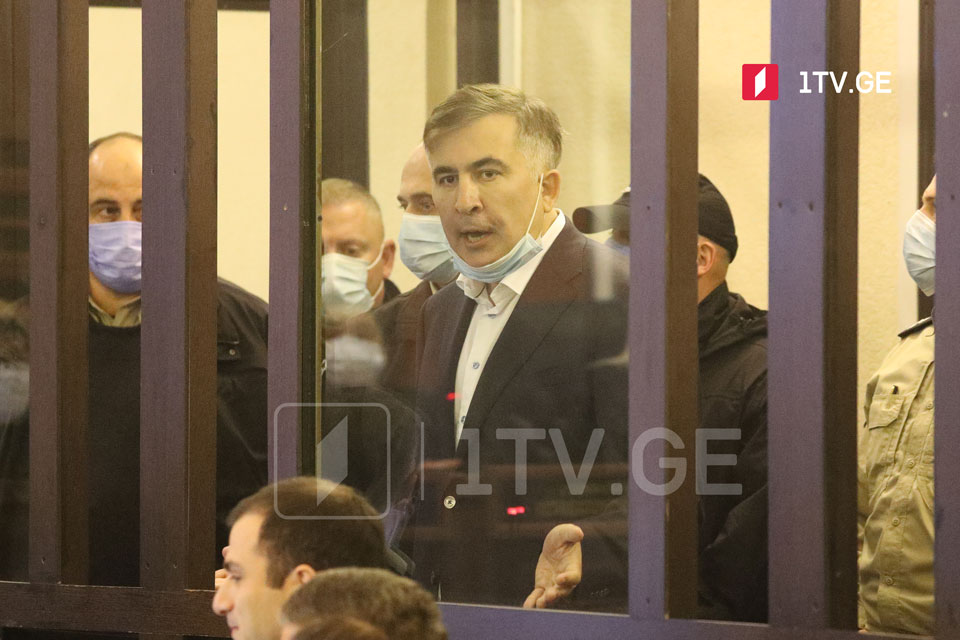 Михаил Саакашвили - Я не признаю прокуратуру и грузинское правосудие, я здесь не для того, чтобы быть частью заранее написанной комедии