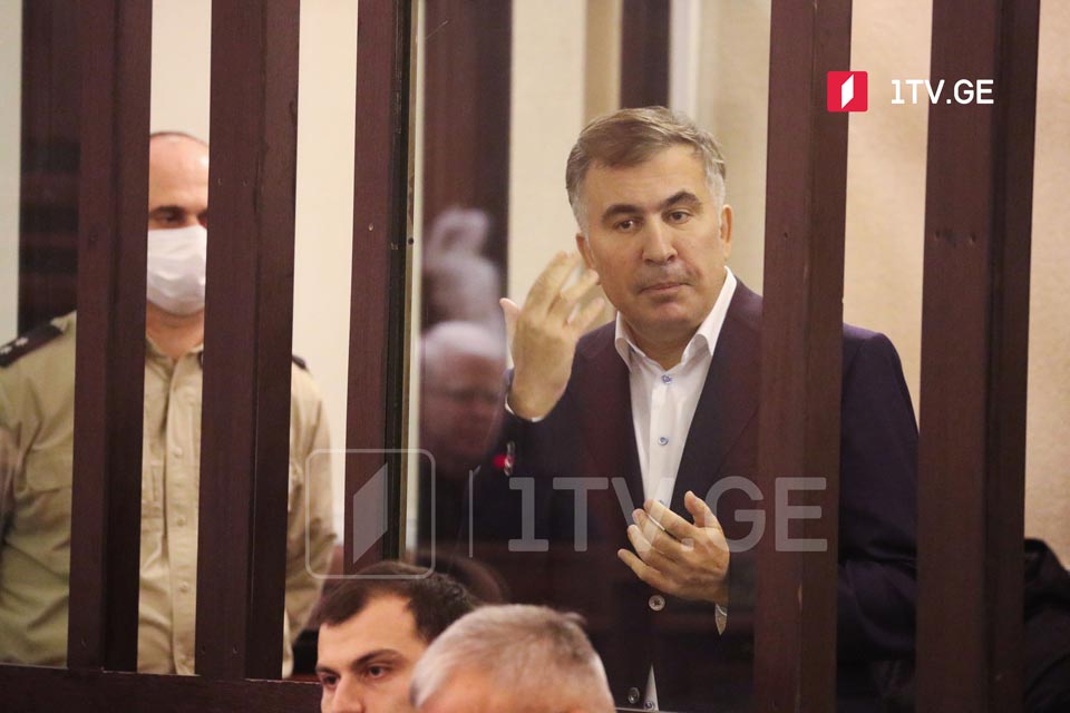 Михаил Саакашвили - Большая часть расходов принадлежит Сандре, почему ее не судят? Я с радостью сидел бы с ней на скамье подсудимых