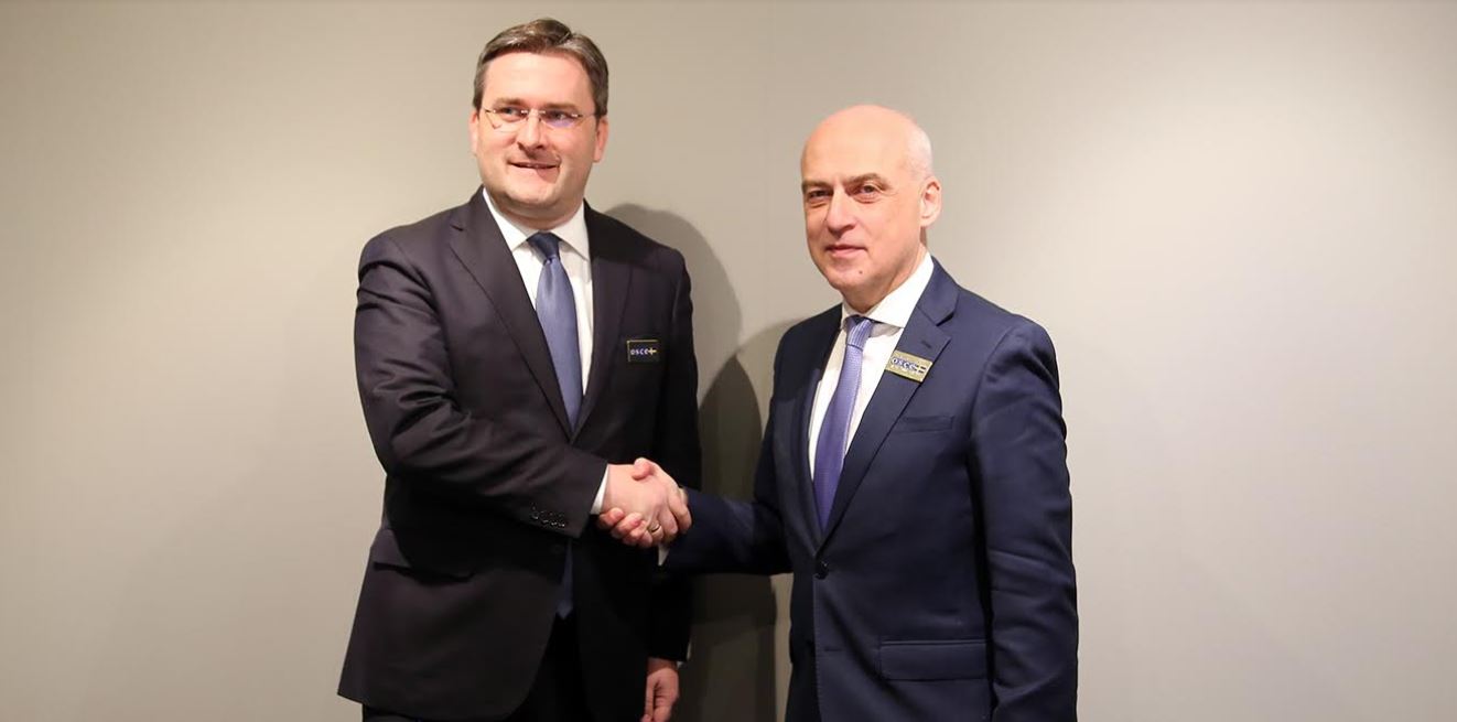 დავით ზალკალიანი სერბ კოლეგას შეხვდა