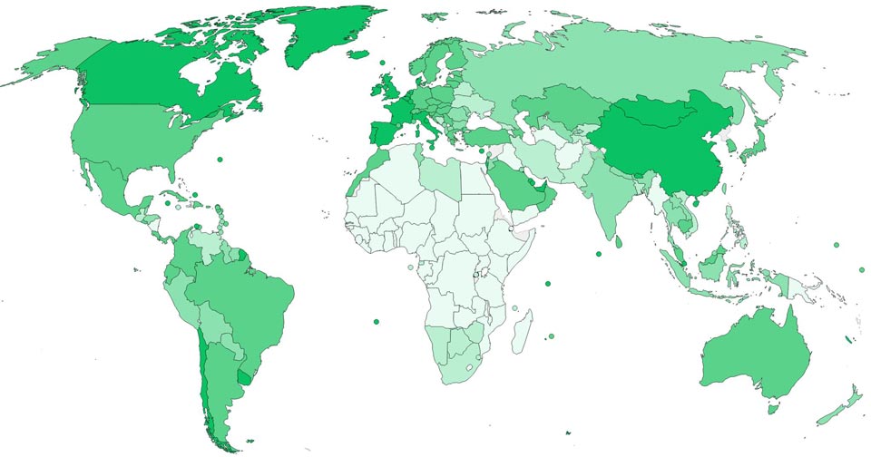 „ბლუმბერგი“ - მსოფლიოს 184 ქვეყანაში „კოვიდ-19“-ის საწინააღმდეგო ვაქცინის 8.18 მილიარდი დოზაა ადმინისტრირებული