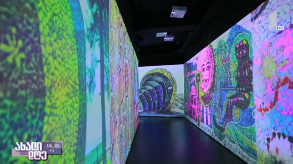 3D ფორმატში გაცოცხლებული აფხაზური მოზაიკა HOLOSEUM-ში