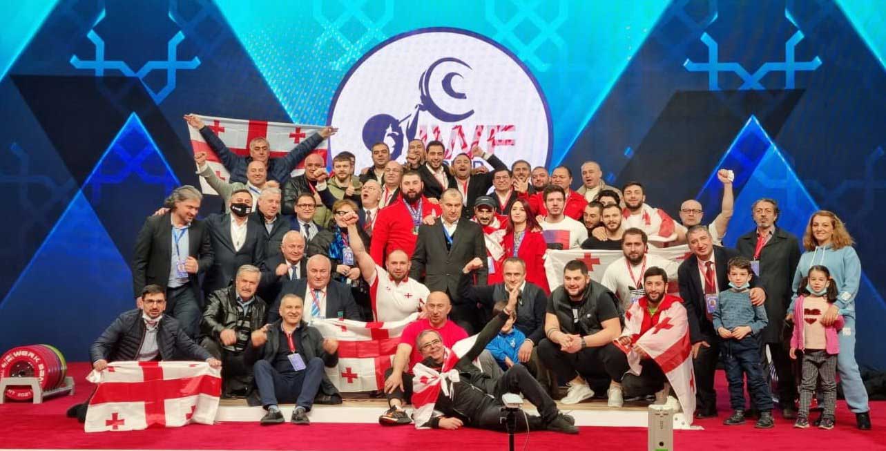 ძალოსნობის მსოფლიო ჩემპიონატი - საქართველო მესამეა #1TVSPORT