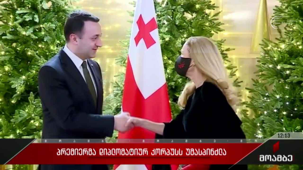 პრემიერმა დიპკორპუსს უმასპინძლა