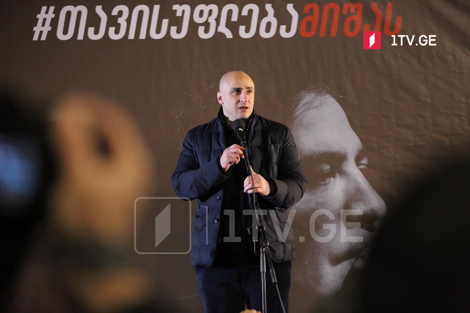 „ნაციონალური მოძრაობის“ აქცია